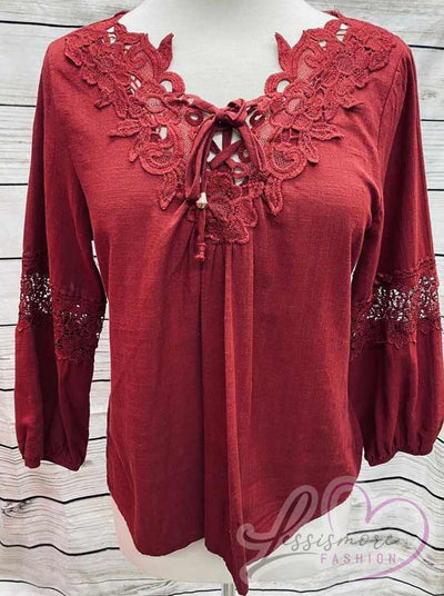 097126 Women's Long Sleeve Blouse