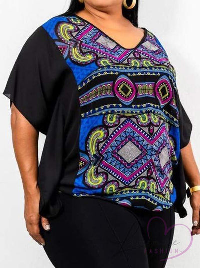 2030 Women's Short Sleeve Blouses - Lessismore Fashion
