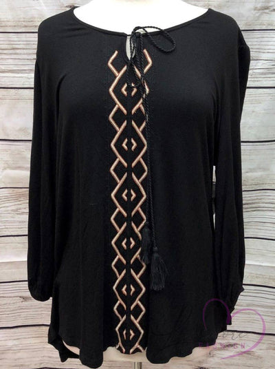 P246R Women's 3/4 Sleeve Blouses - Lessismore Fashion